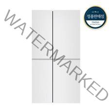 LG전자 디오스 매직스페이스 양문형 냉장고 832L 방문설치, 화이트, S834W30V