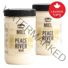 피스리버허니 캐나다 오가닉 유기농 생꿀 Peace River Creamed Raw Organic Honey 1kg (캐나다산), 2병