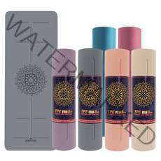 TPE 요가매트 10mm 8mm 6mm 와이드 안밀리는 논슬립 요가매트, A.퍼플(TPE6mm)