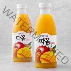 따옴 애플망고 주스, 730ml, 2개