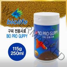 바이오프로 구피 115g 250ml, 1개