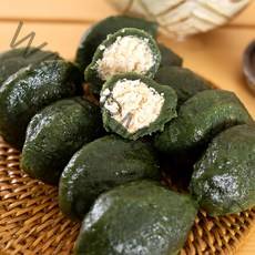 [고수록 식품]생모시 동부 송편 400gx3봉 식사대용 떡선물 답례떡, 400g, 생모시 송편 400g x 3봉