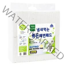 뉴트리오 냄새먹는 좋은 배변패드 레몬향 100매입, 1개