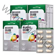 셀트리온 이너랩 멀티비타민 미네랄 이지퍼펙트, 60정, 4개