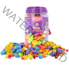 토이코 플레이 비즈 246p, 혼합 색상, 1개