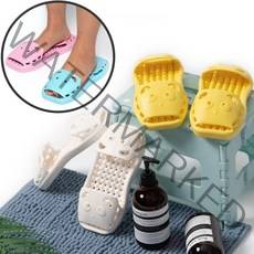 완벽한일상 보쓰 양방향 욕실화 발등 낮은 욕실 화장실 슬리퍼 더 쎈보쓰, 브라운, 1개