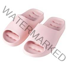 베이스알파에센셜 푹신한 EVA 욕실화, 핑크, 1개