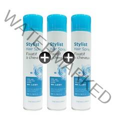 더페이스샵 스타일리스트 헤어스프레이300ml x3개 무료배송!, 300ml, 3개